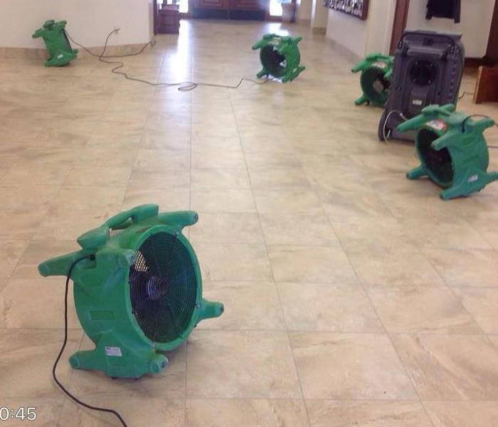 SERVPRO Air Movers
